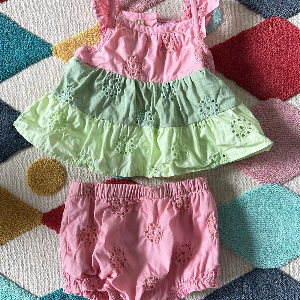 Cute summer set 3-6M NWOT